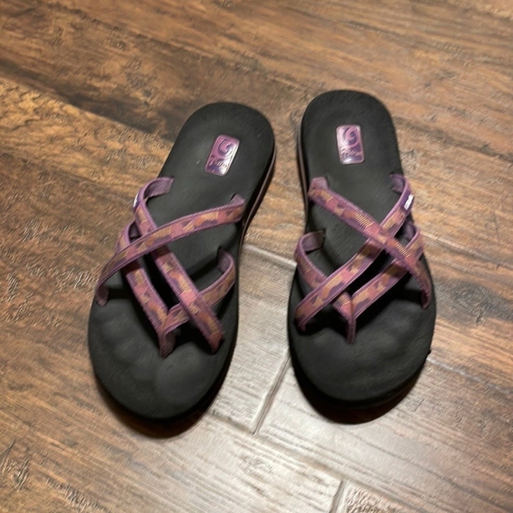 Teva Women's Sandals - Black and Purple